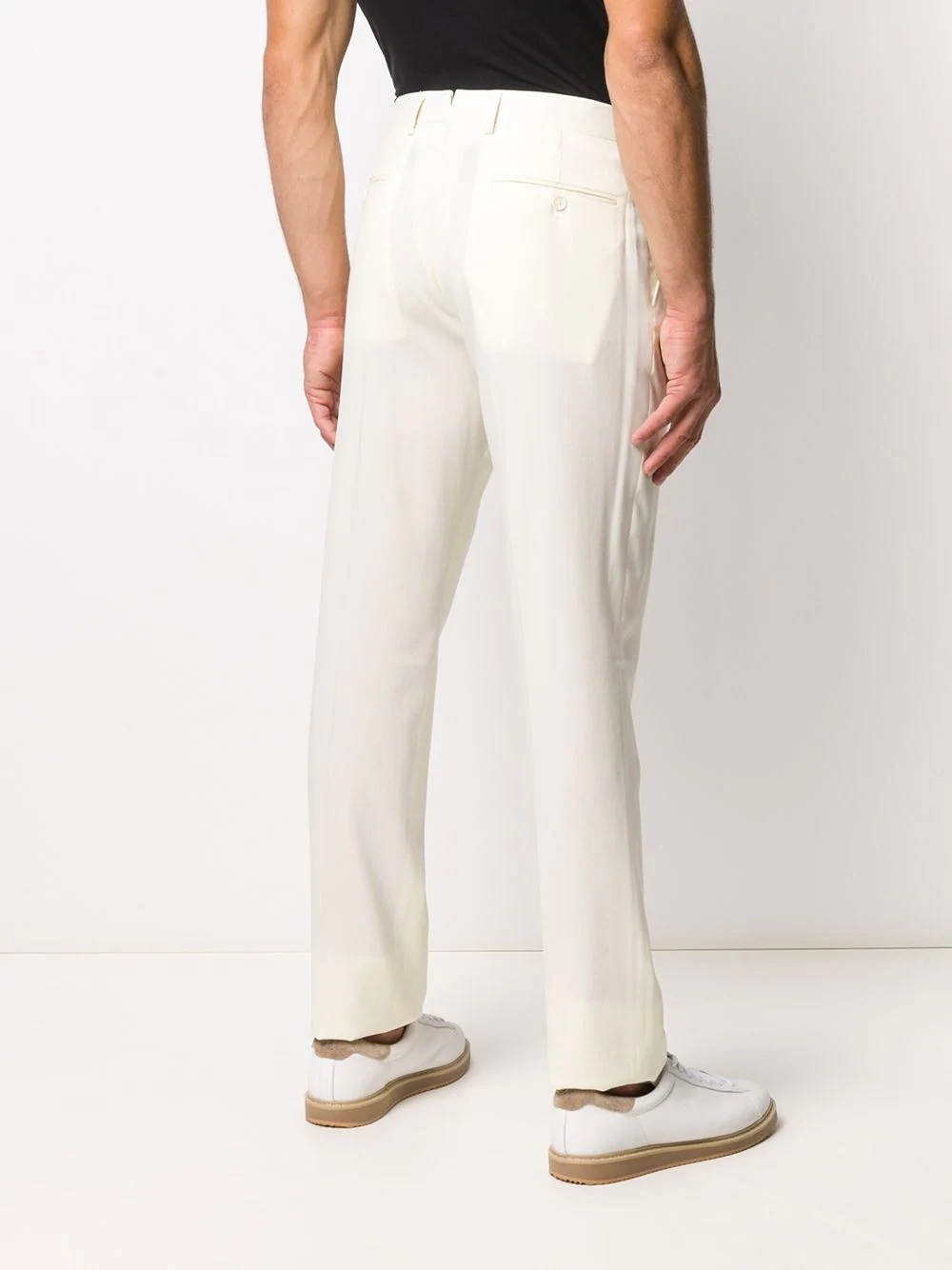 straight-leg trousers - 4