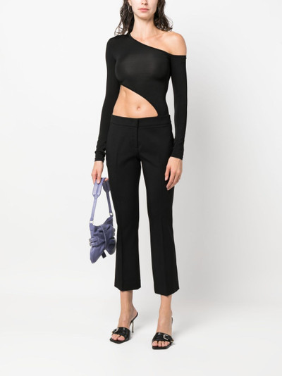 Blumarine low-rise cropped trousers outlook