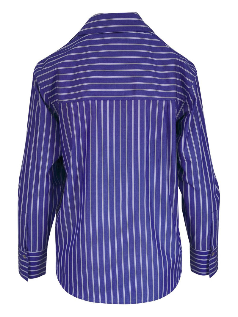 Vince striped long-sleeve shirt outlook