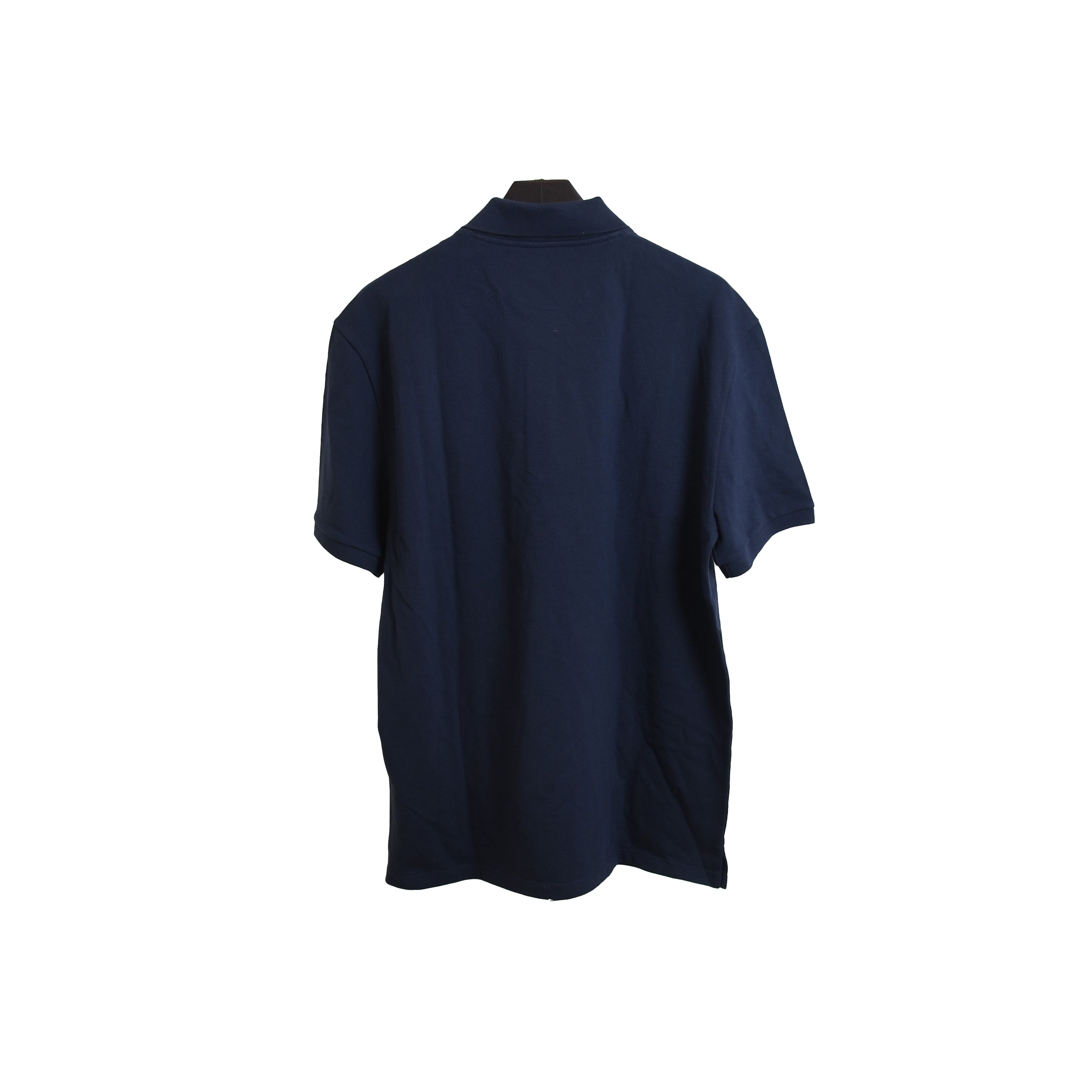 Valentino Polo Jersey Slim V Logo Navy - 2