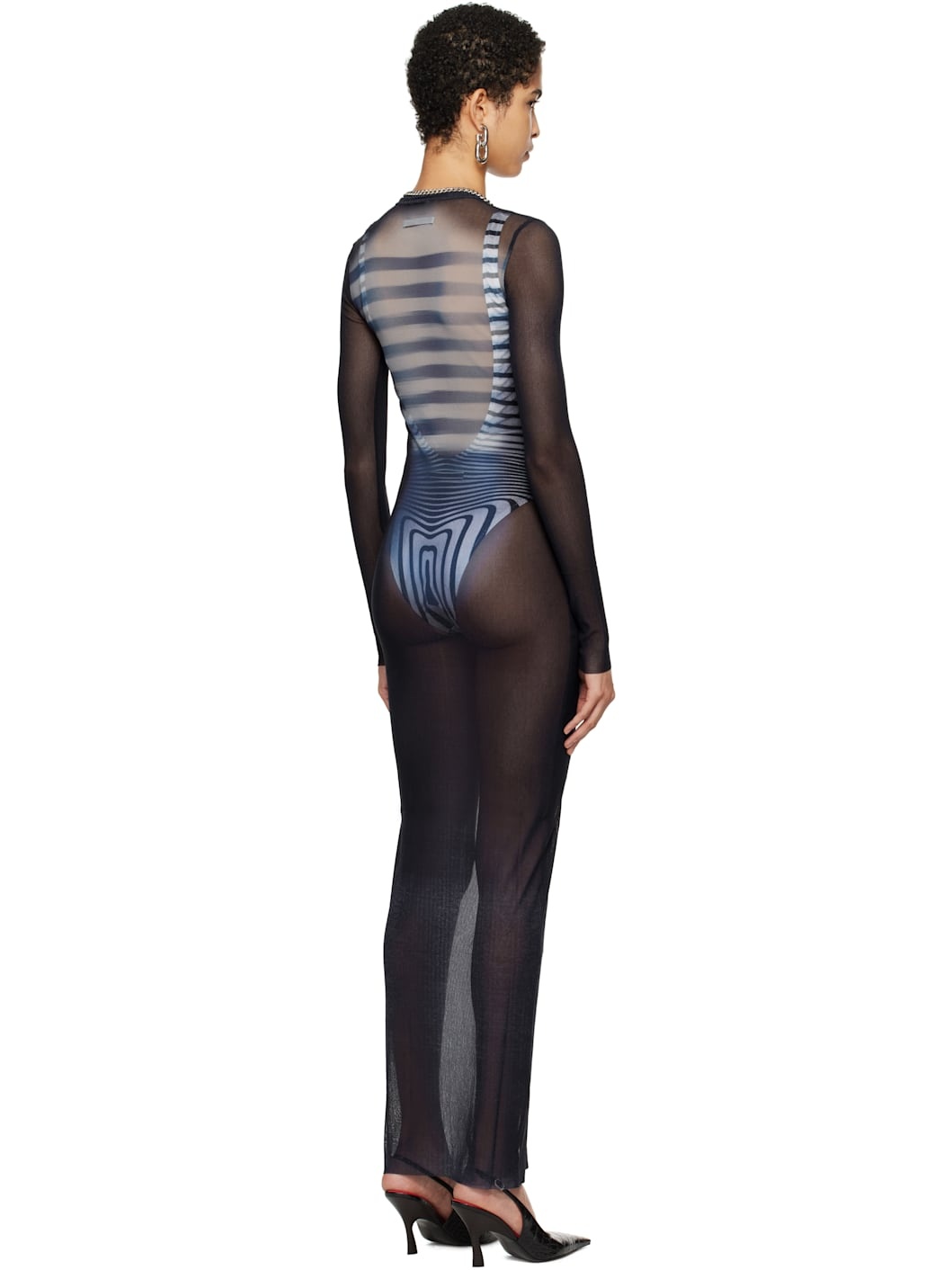 Navy 'Le Mâle' Maxi Dress - 3