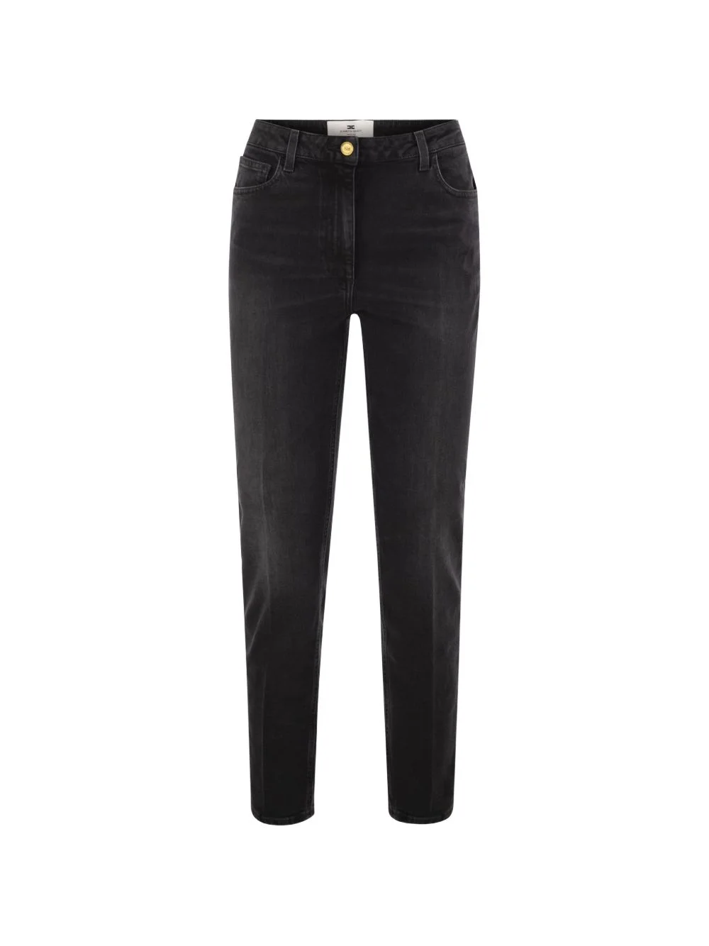 high-waisted slim-fit jeans - 1