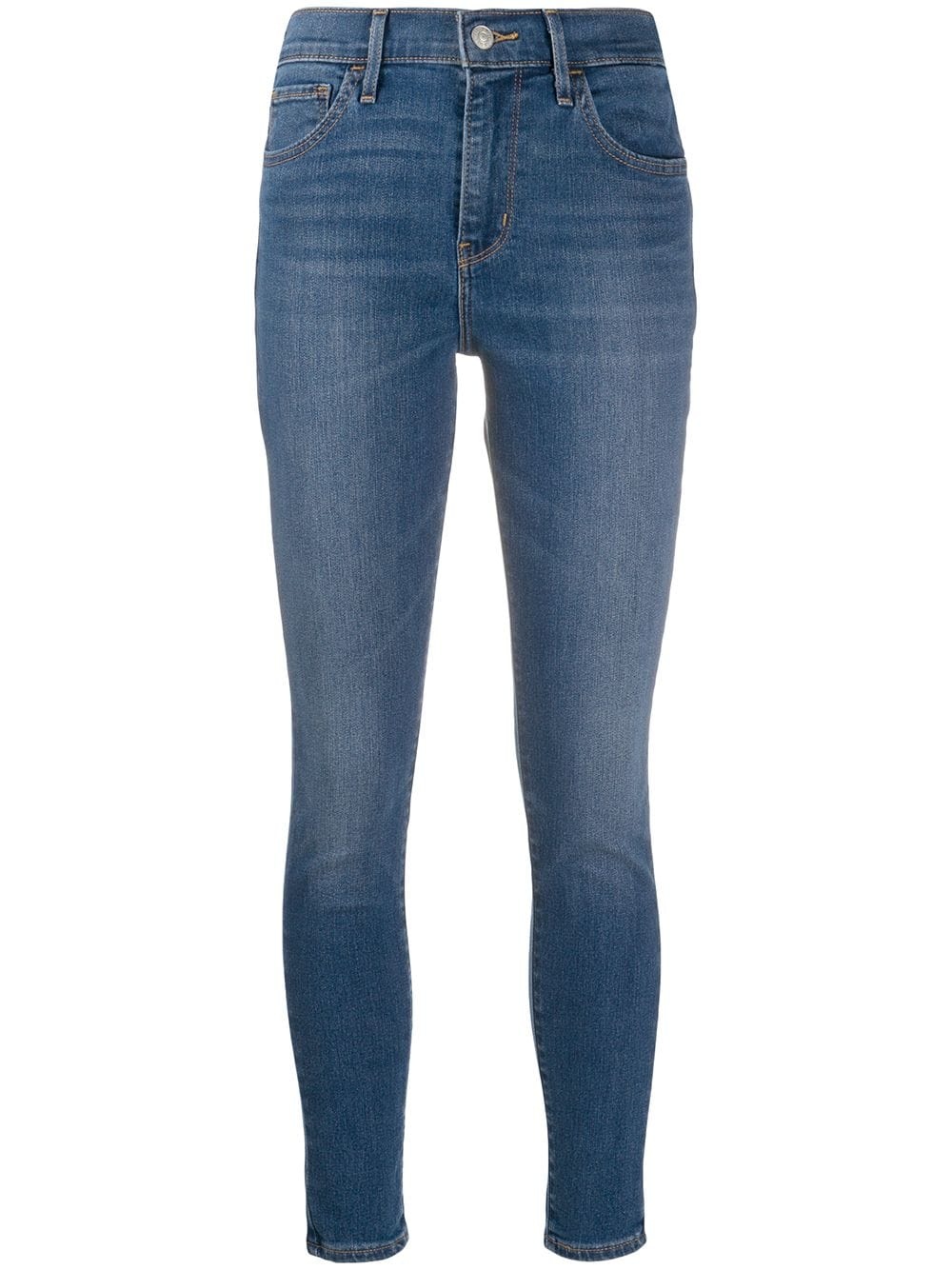 high-rise super skinny jeans - 1