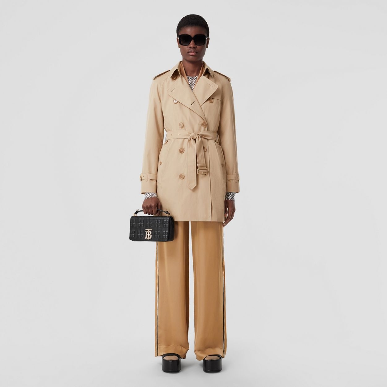 Tropical Gabardine Waterloo Trench Coat - 7