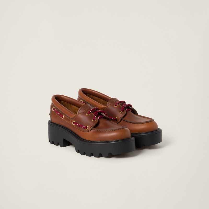 Leather loafers - 1