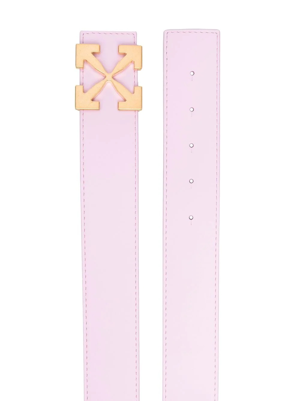 Arrows-motif buckle-fastening belt - 2