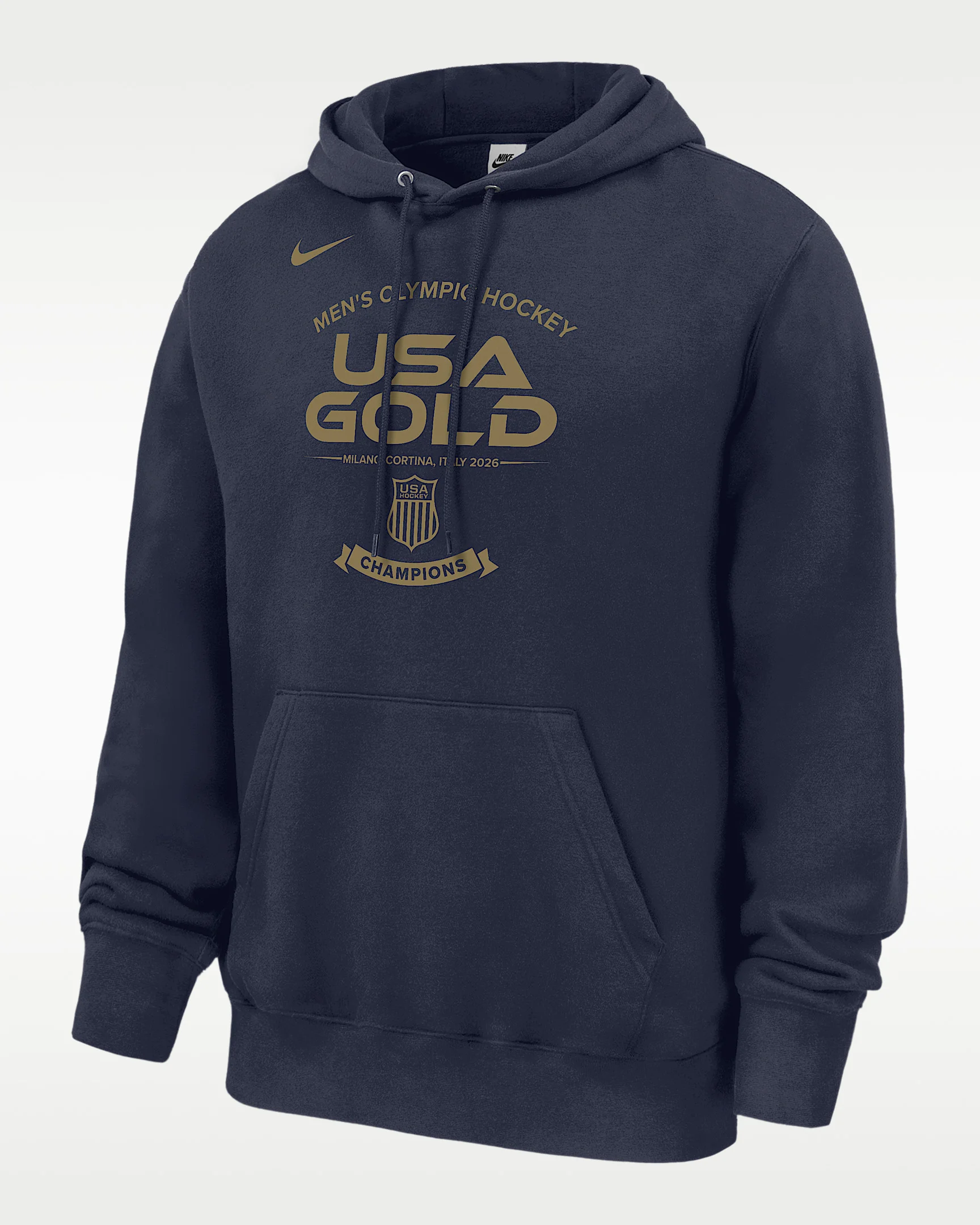Nike USA Team 2026 "Gold Medal" Club Fleece Roster Men's Hoodie - 1