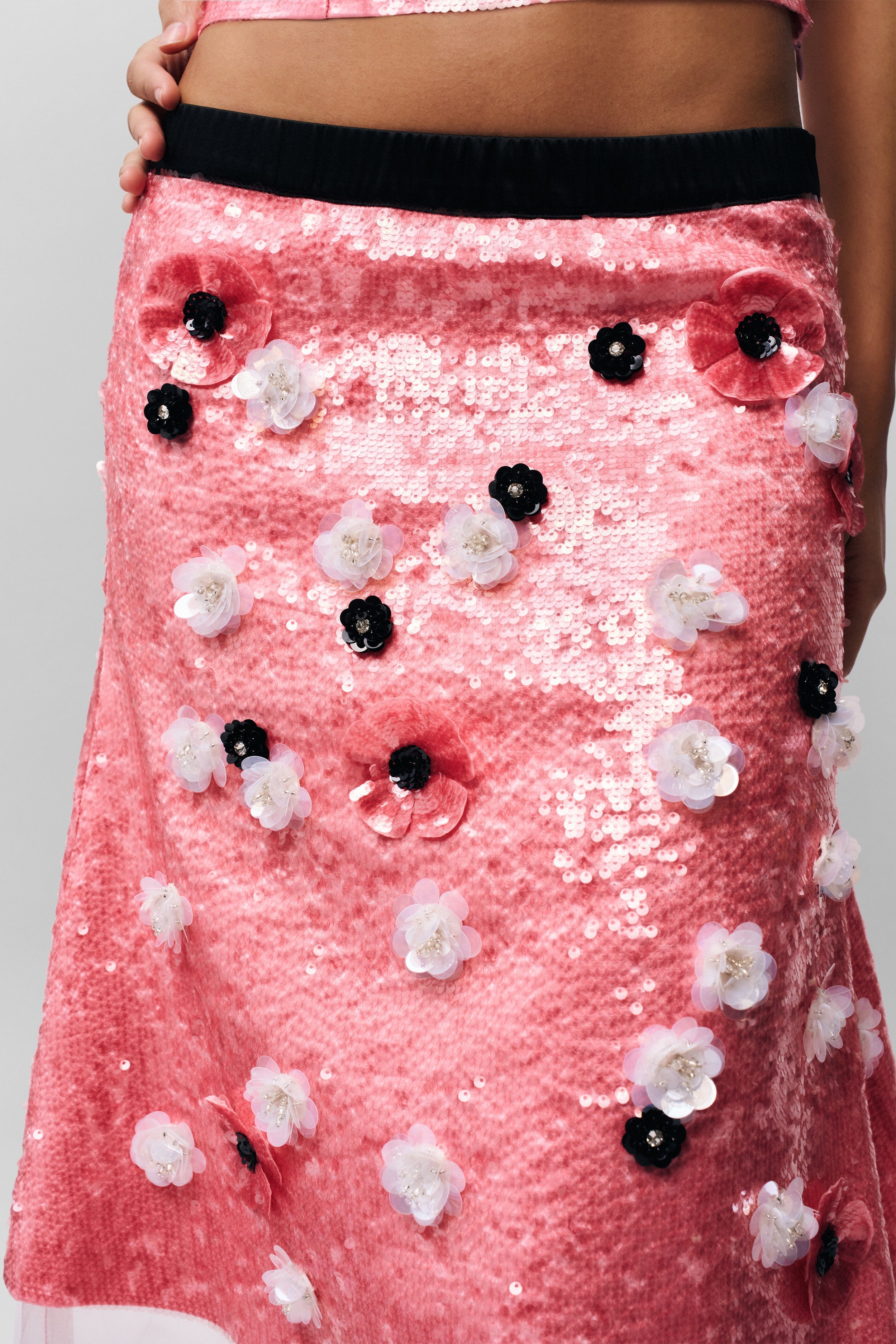 AMBROISE SEQUIN SKIRT - 3