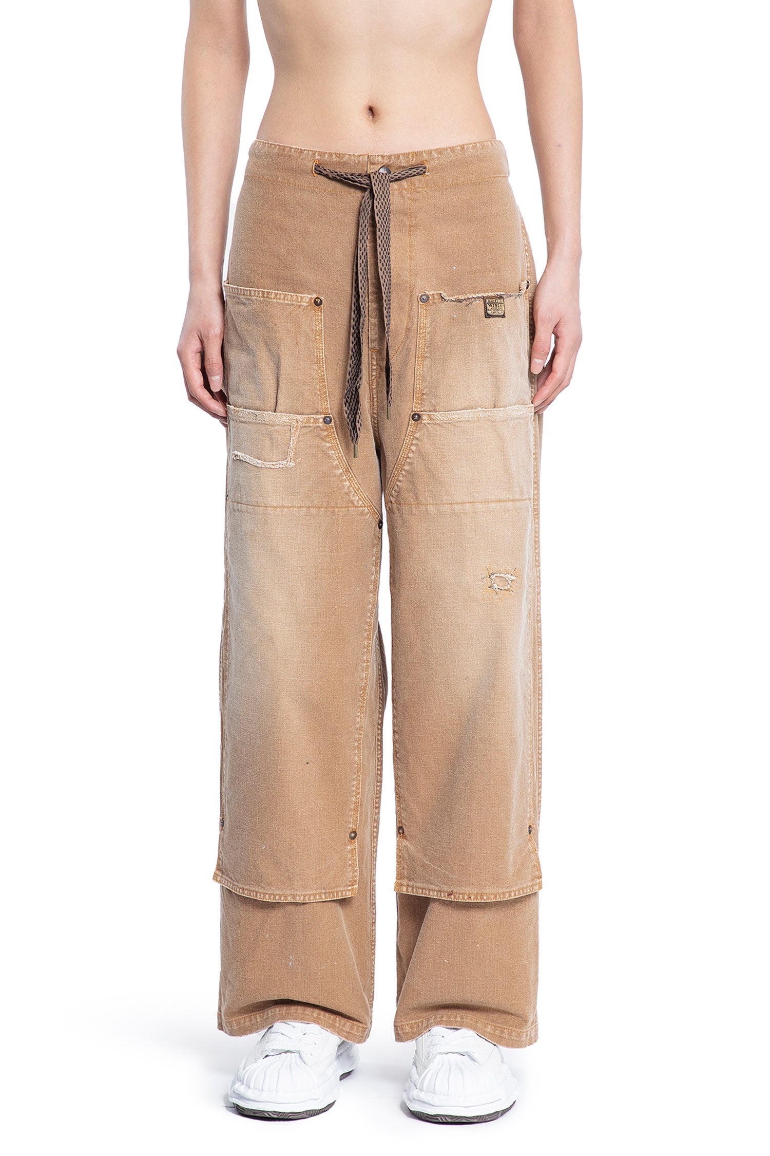Kapital Katsuragi-W-Knee-Easy-Pants | antonioli | REVERSIBLE