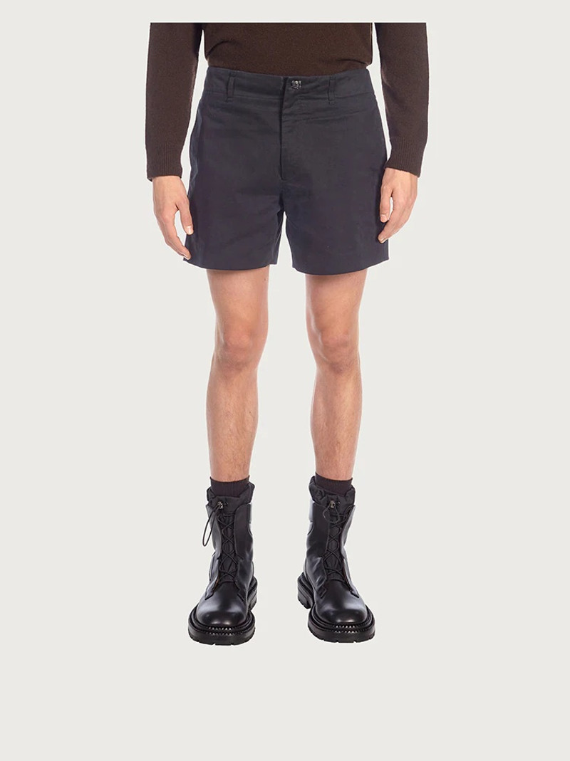 FERRAGAMO COTTON BERMUDA SHORTS outlook