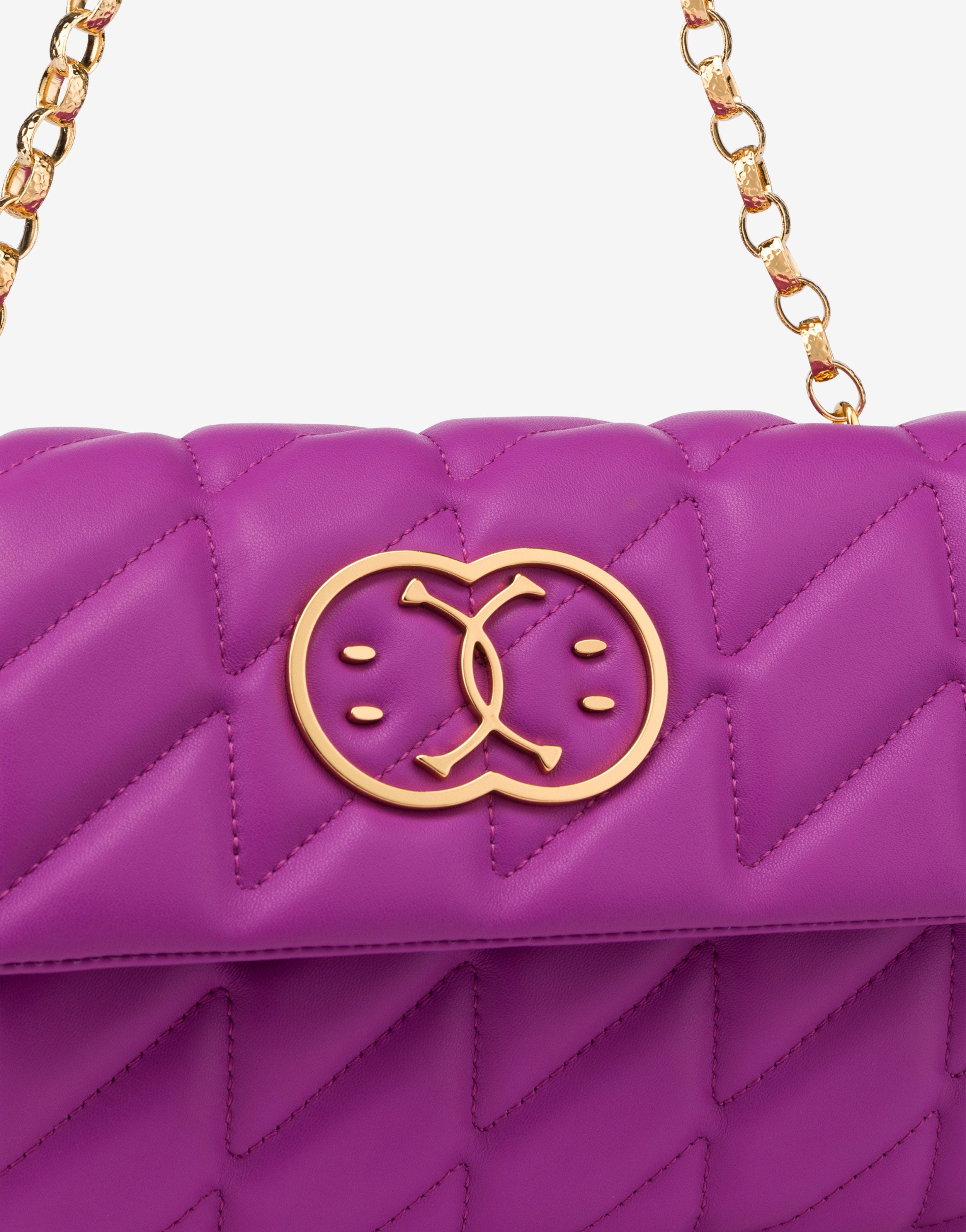 DOUBLE SMILEY® QUILTED SHOULDER BAG - 4