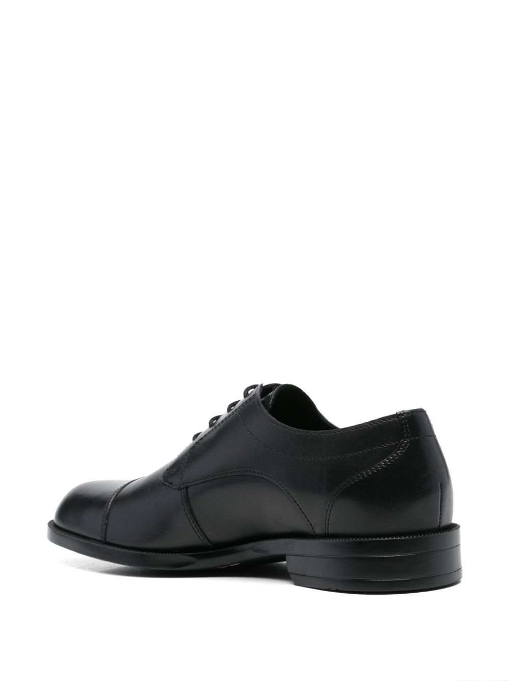 leather derby shoes - 3