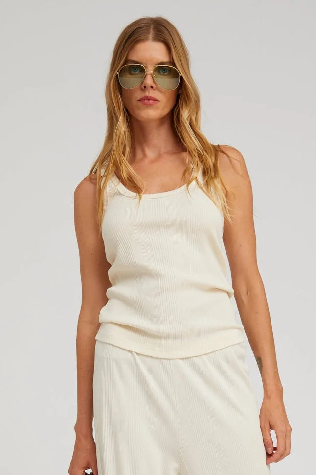 CHLOE RIB TANK - 1