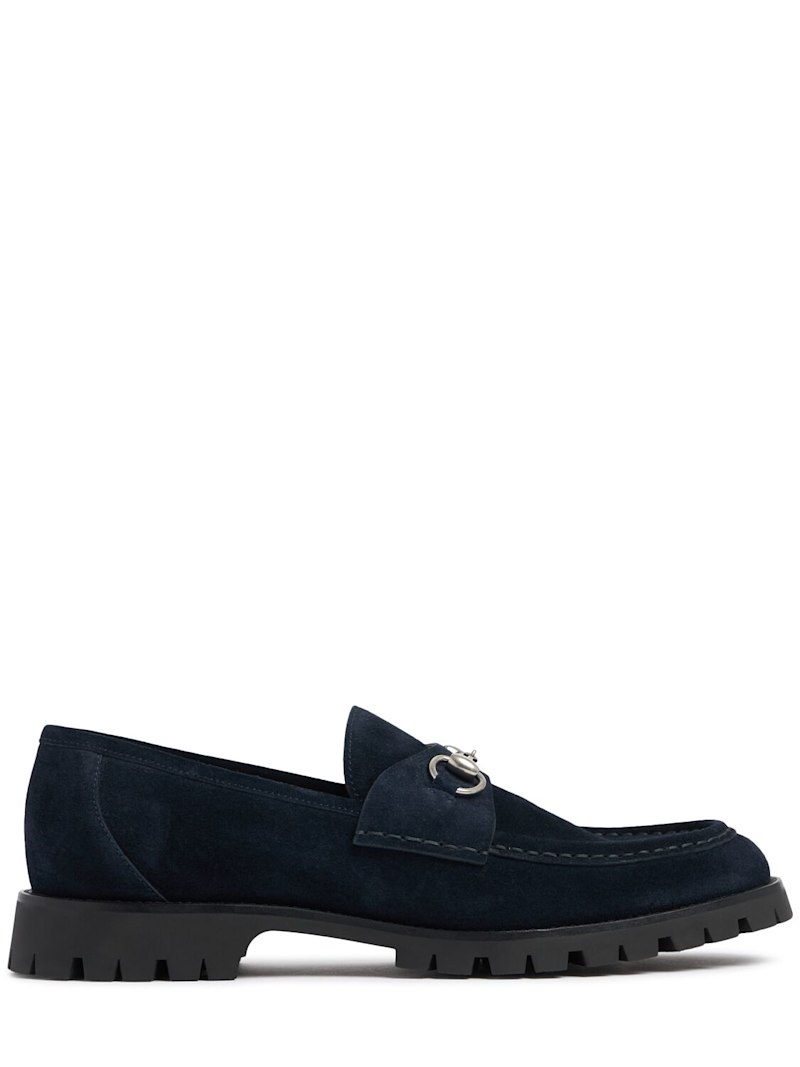 Sylke suede leather loafers - 1