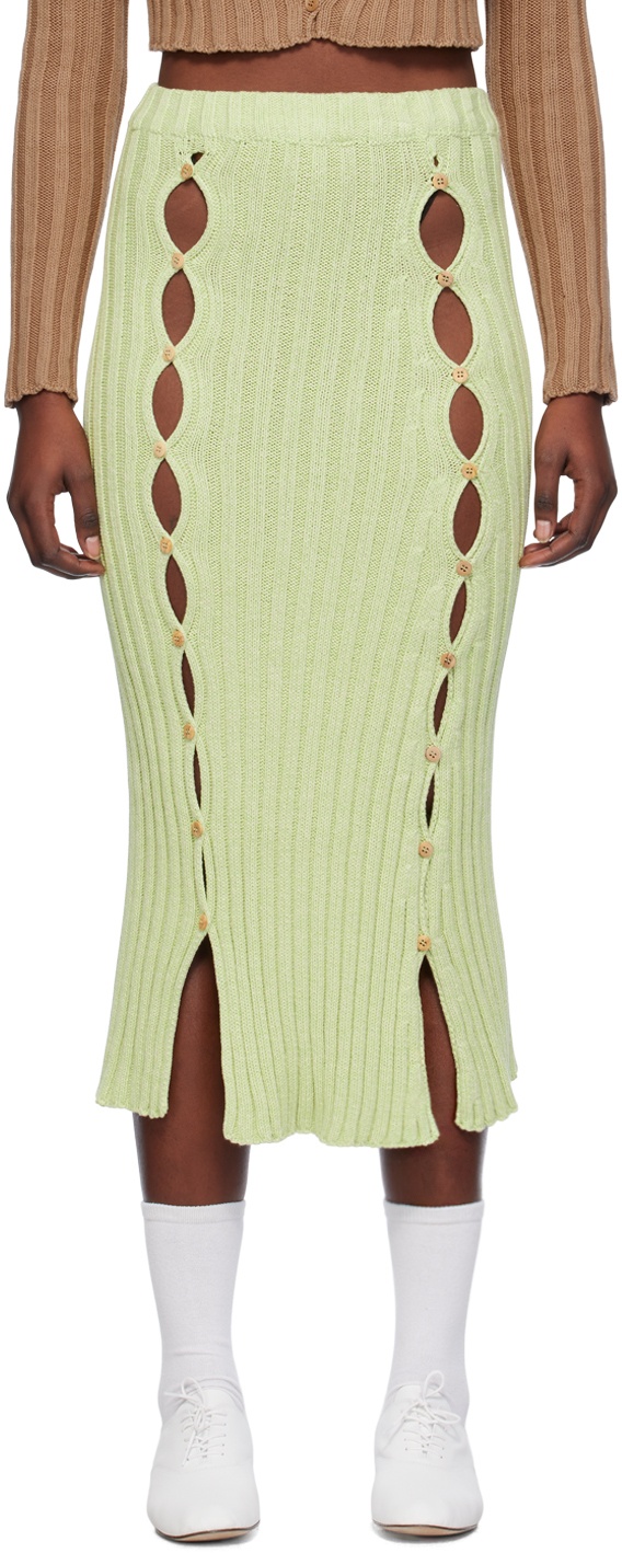 スカート Baserange LOULOU skirt Baserange Loulou Skirt - Blue Melange | Garmentory