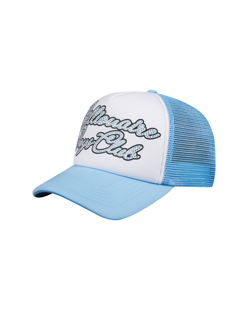 DIAMOND SCRIPT TRUCKER CAP 1