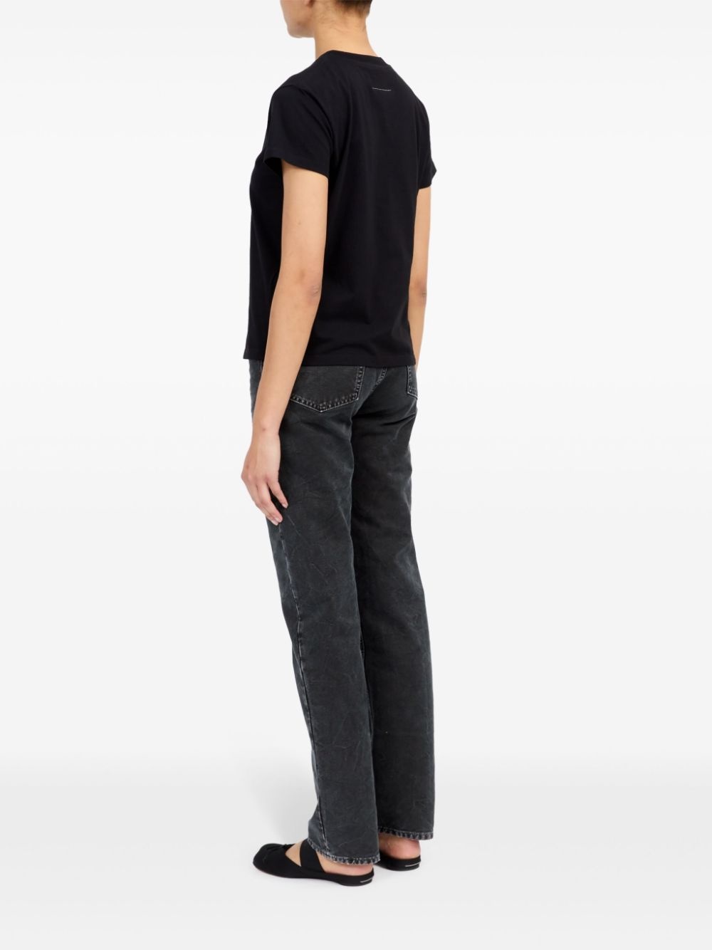 round neck T-shirt - 6