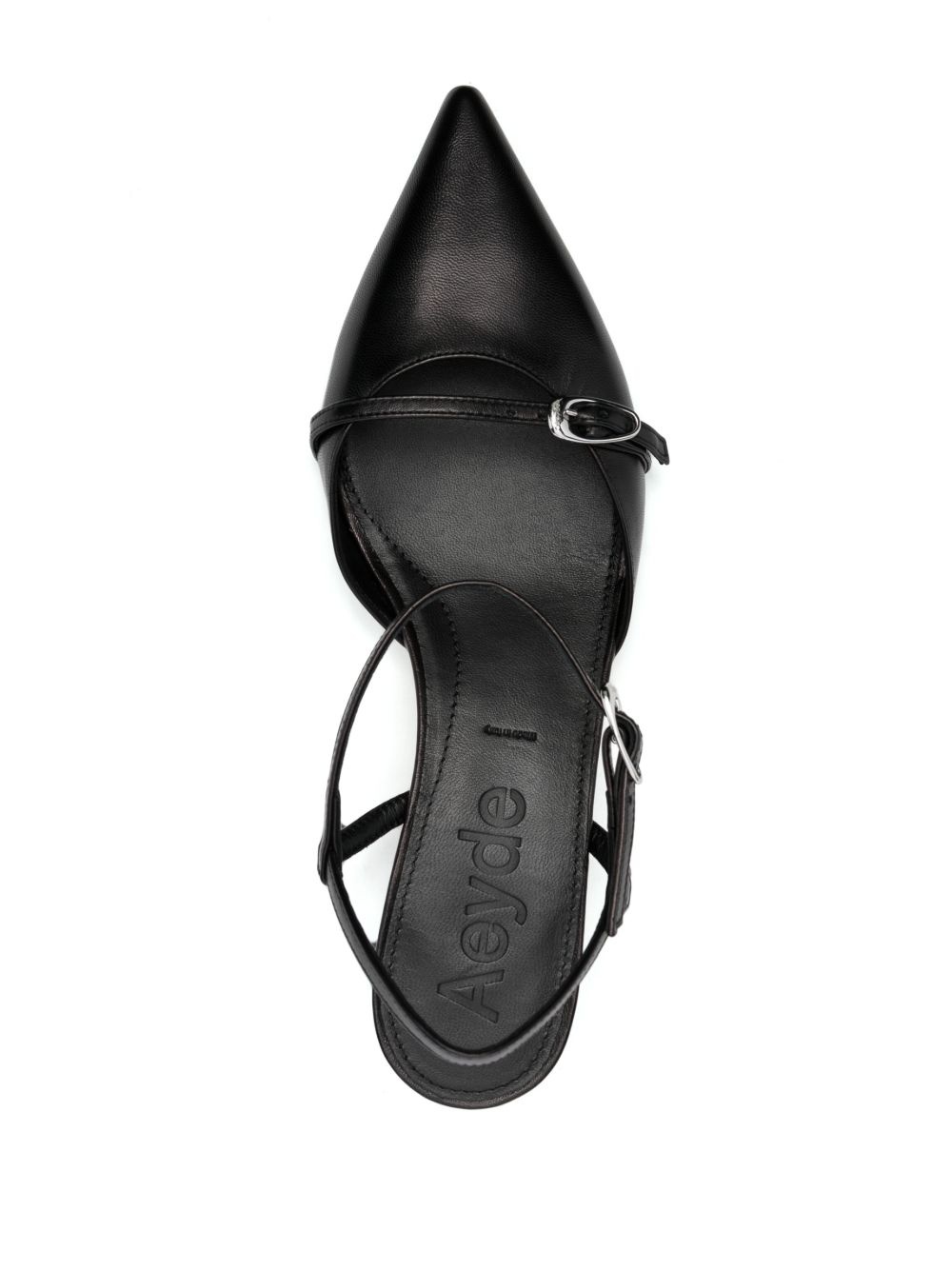 50mm leather pumps - 4
