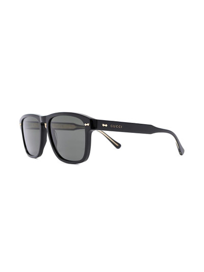 GUCCI square-frame tinted sunglasses outlook