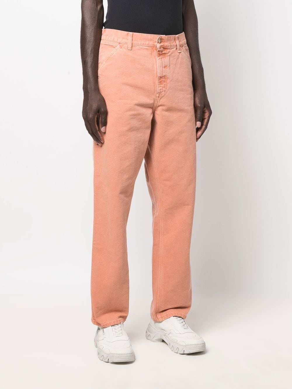 straight-leg cut trousers - 3