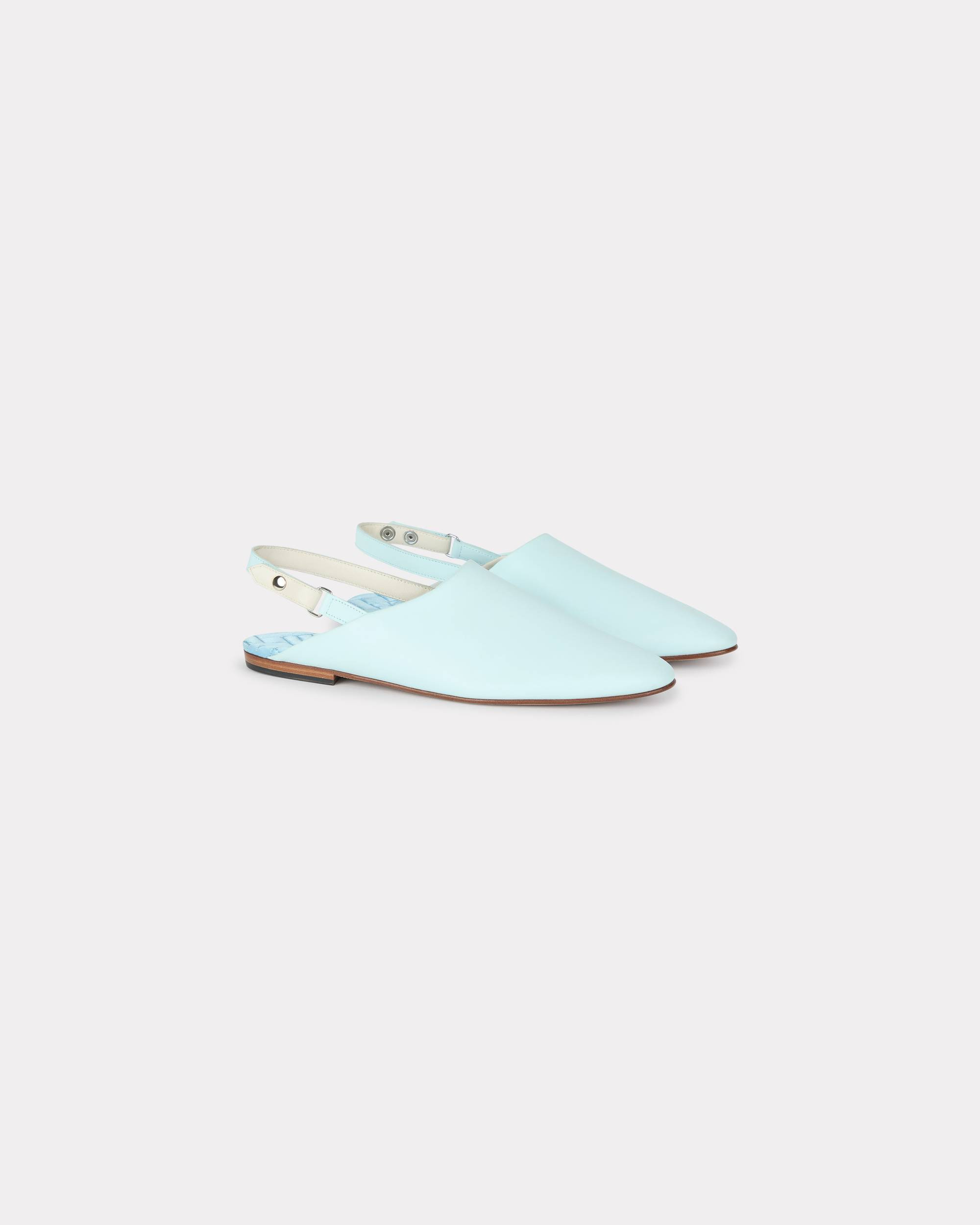 'KENZO-K@LI' mules in nappa leather - 3