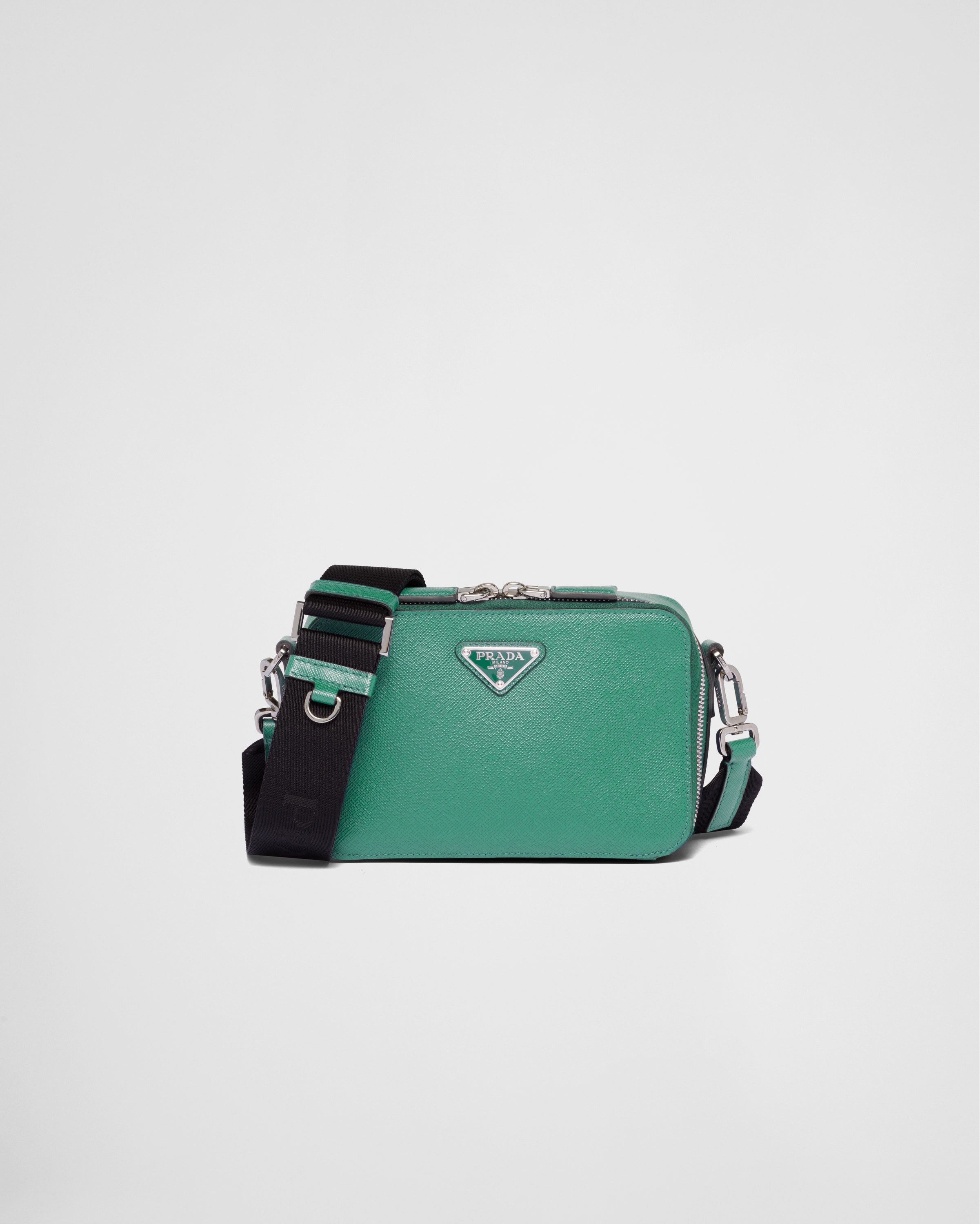 Small Saffiano leather Prada Brique bag - 1