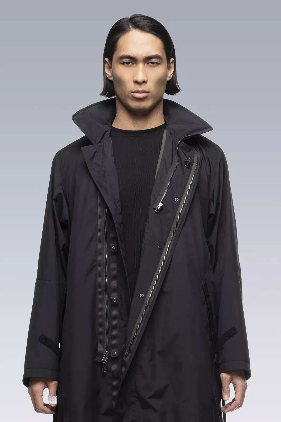 J99U-WS 2L Gore-Tex Infinium™ Windstopper® Coat Black - 35