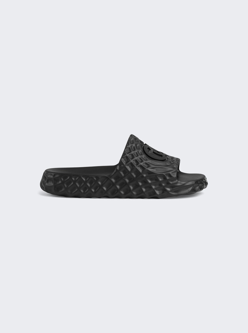 Interlocking G Slide Sandal Black - 1