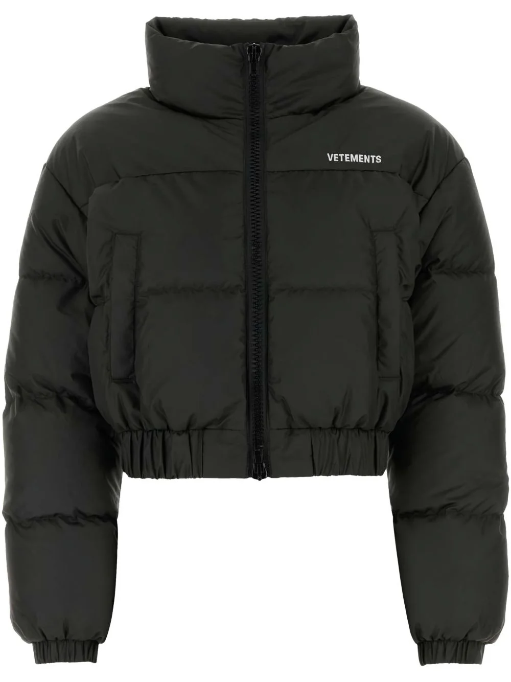 logo down jacket - 1