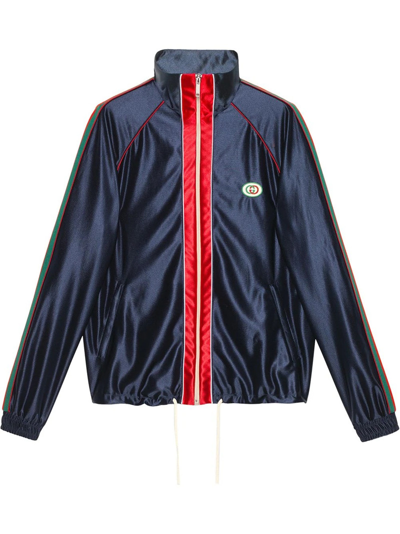 Web-trim track jacket - 1