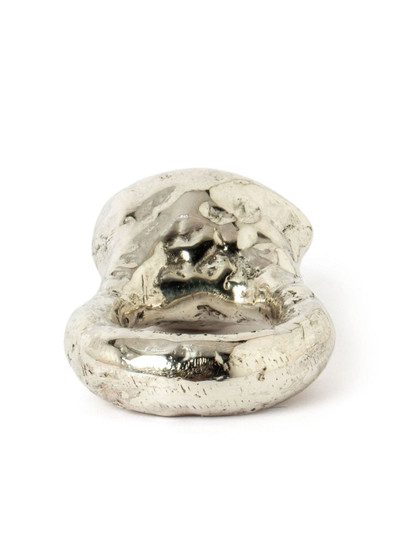 Parts of Four Giant Roman sterling silver ring outlook