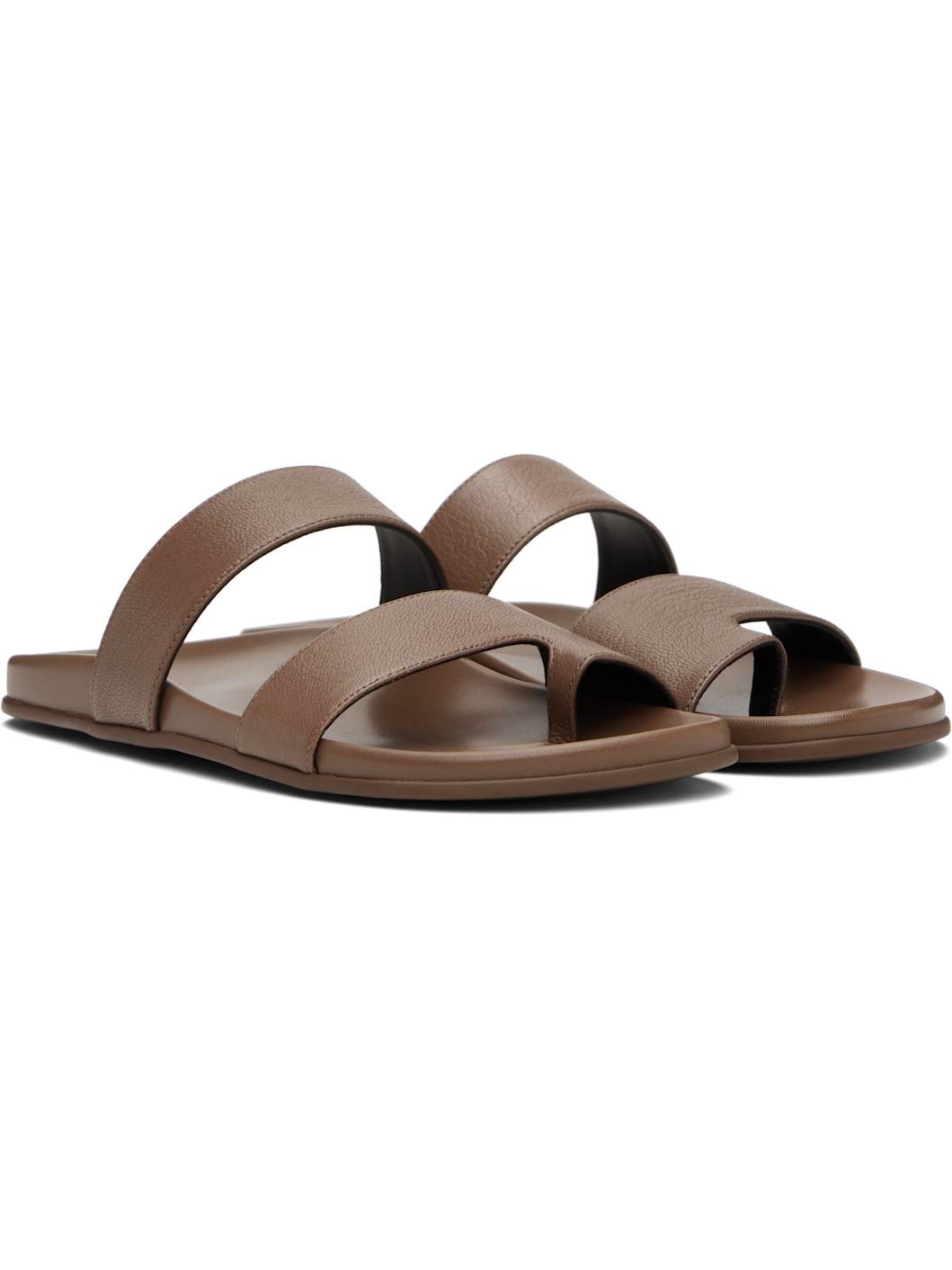 Brown Hugh Sandals - 4