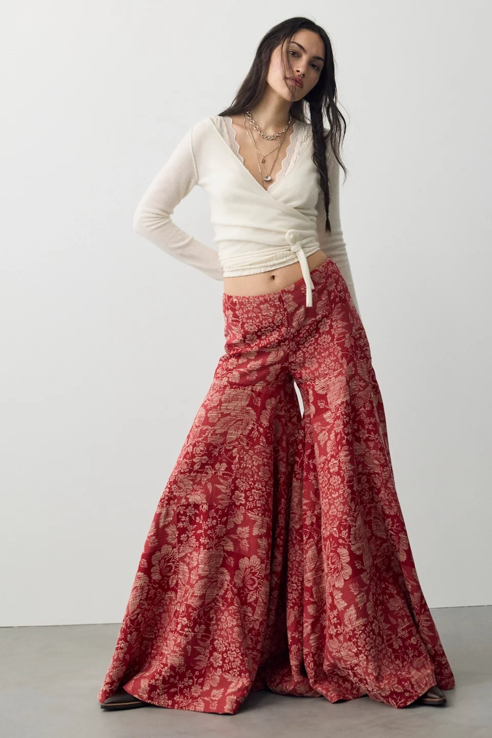 Full Circle Skirt Pants - 1