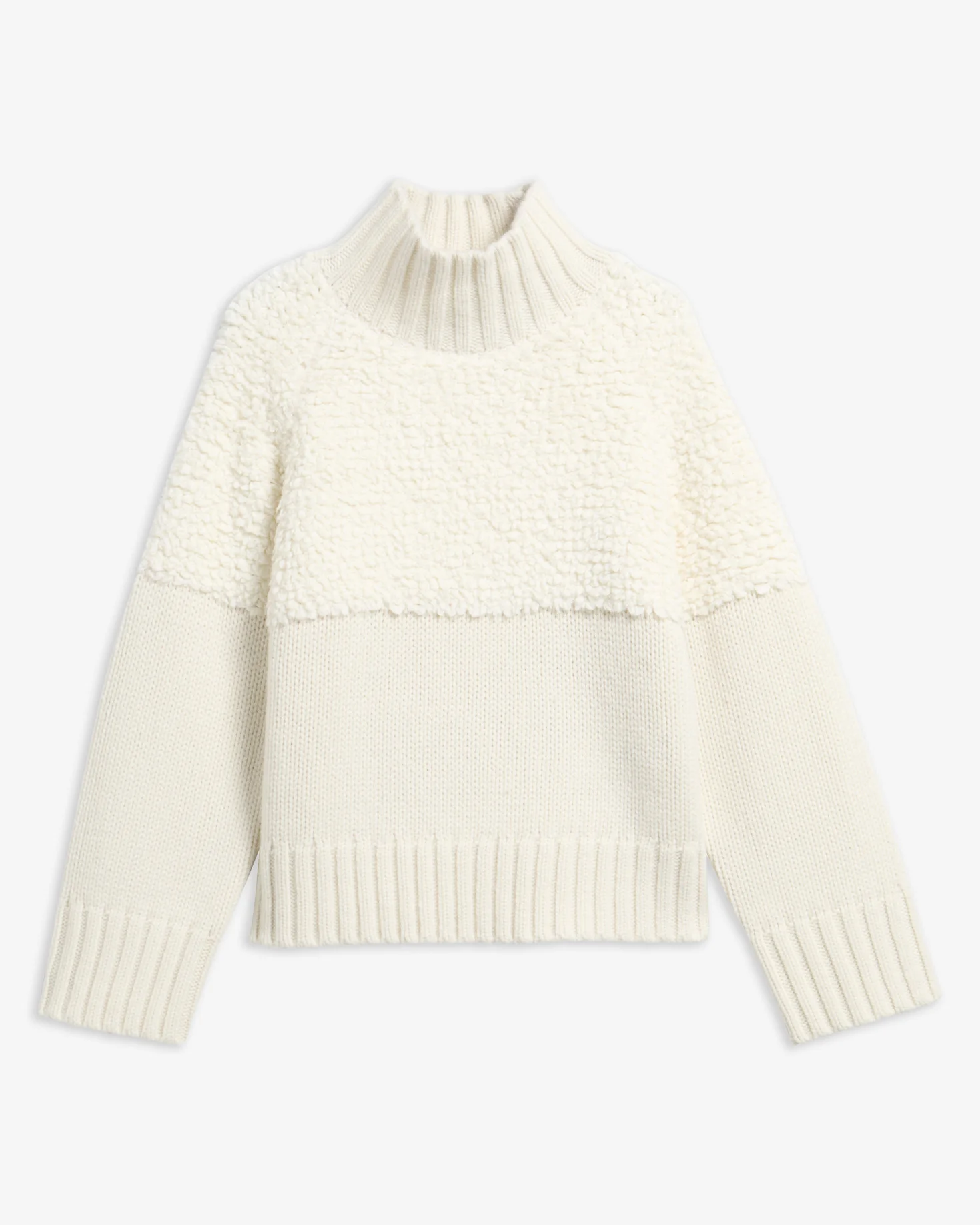 Rothley Funnel Neck Jumper - 1