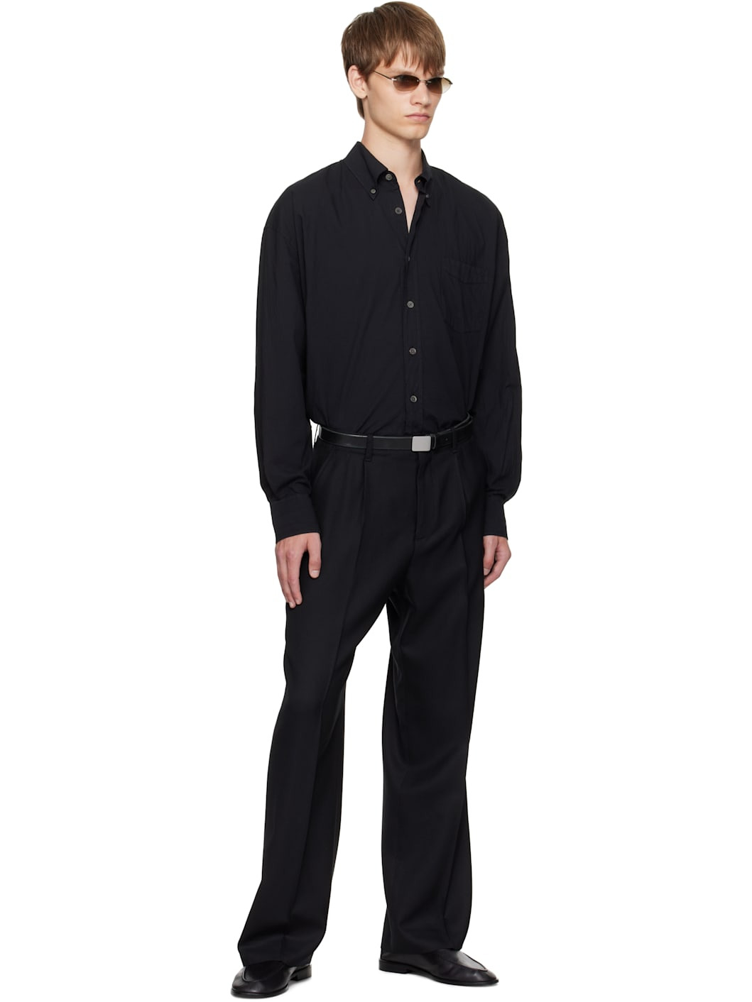Black Borrowed BD Shirt - 5