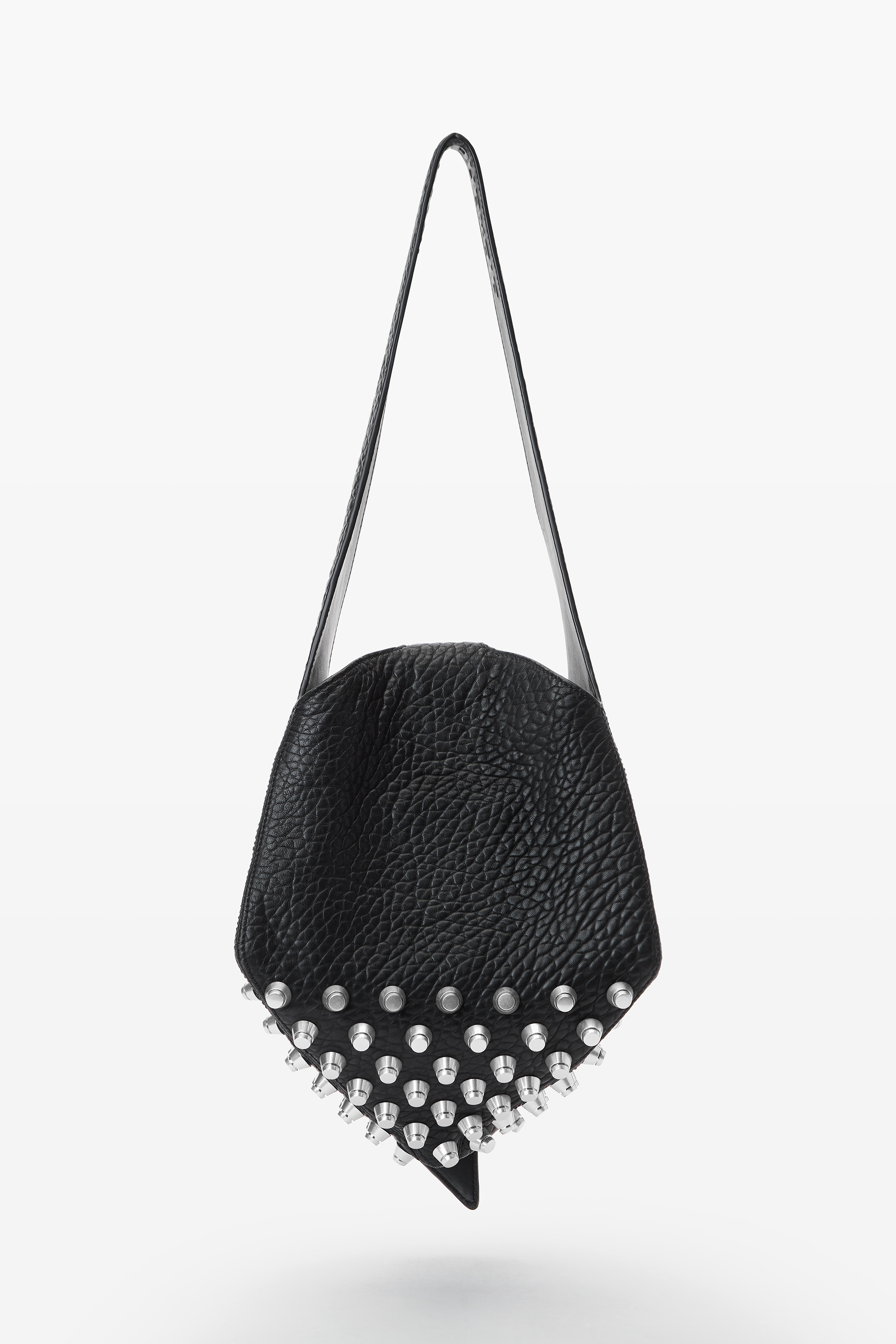 rex medium hobo bag in lambskin leather - 6