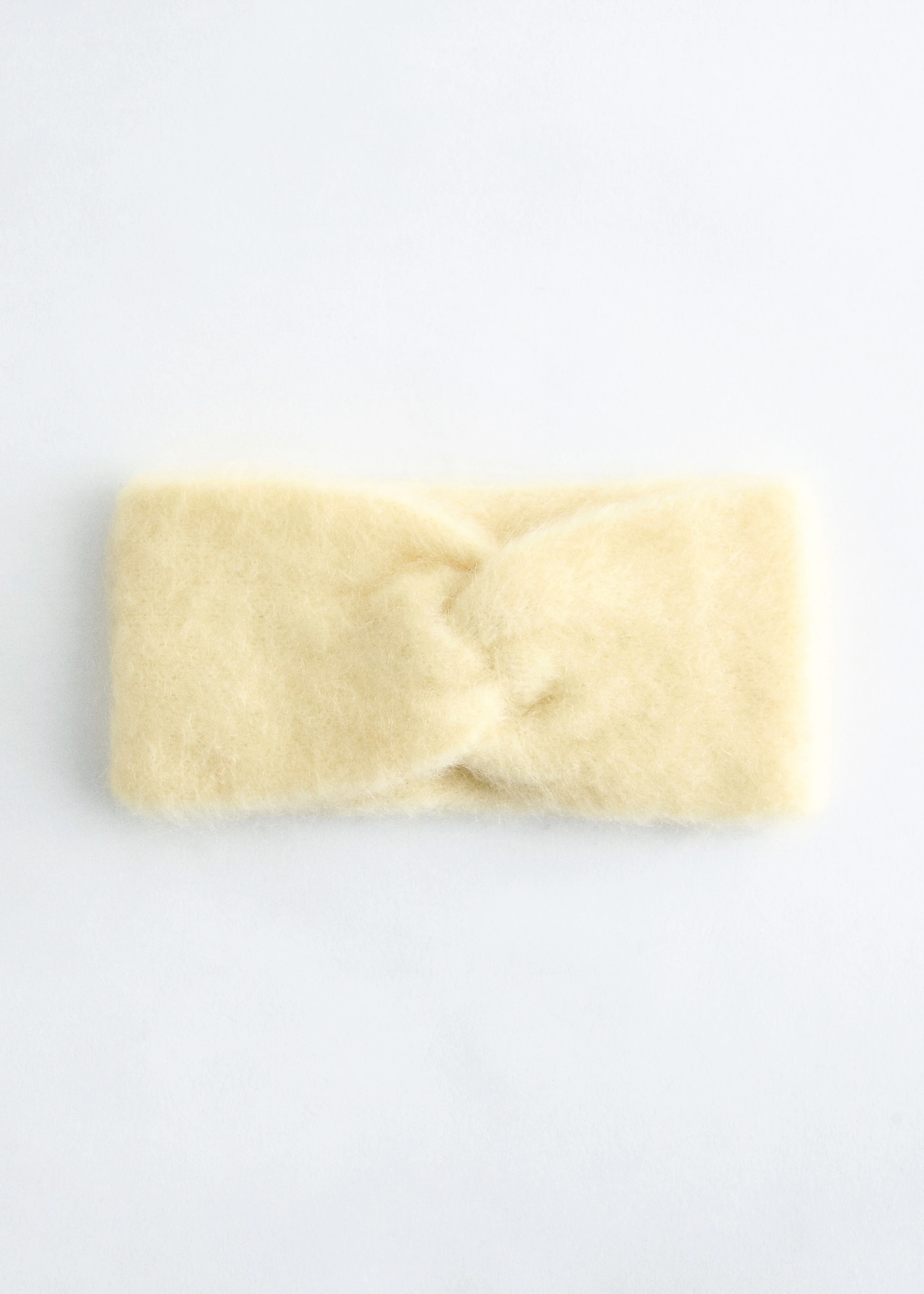 Mohair-Blend Twist-Front Headband - 1