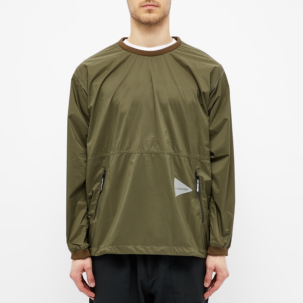 And Wander Pertex Wind Sweat - 4