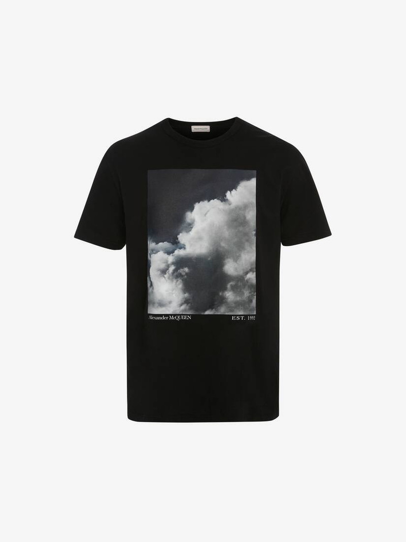 Dégradé Sky T-shirt in Black 1