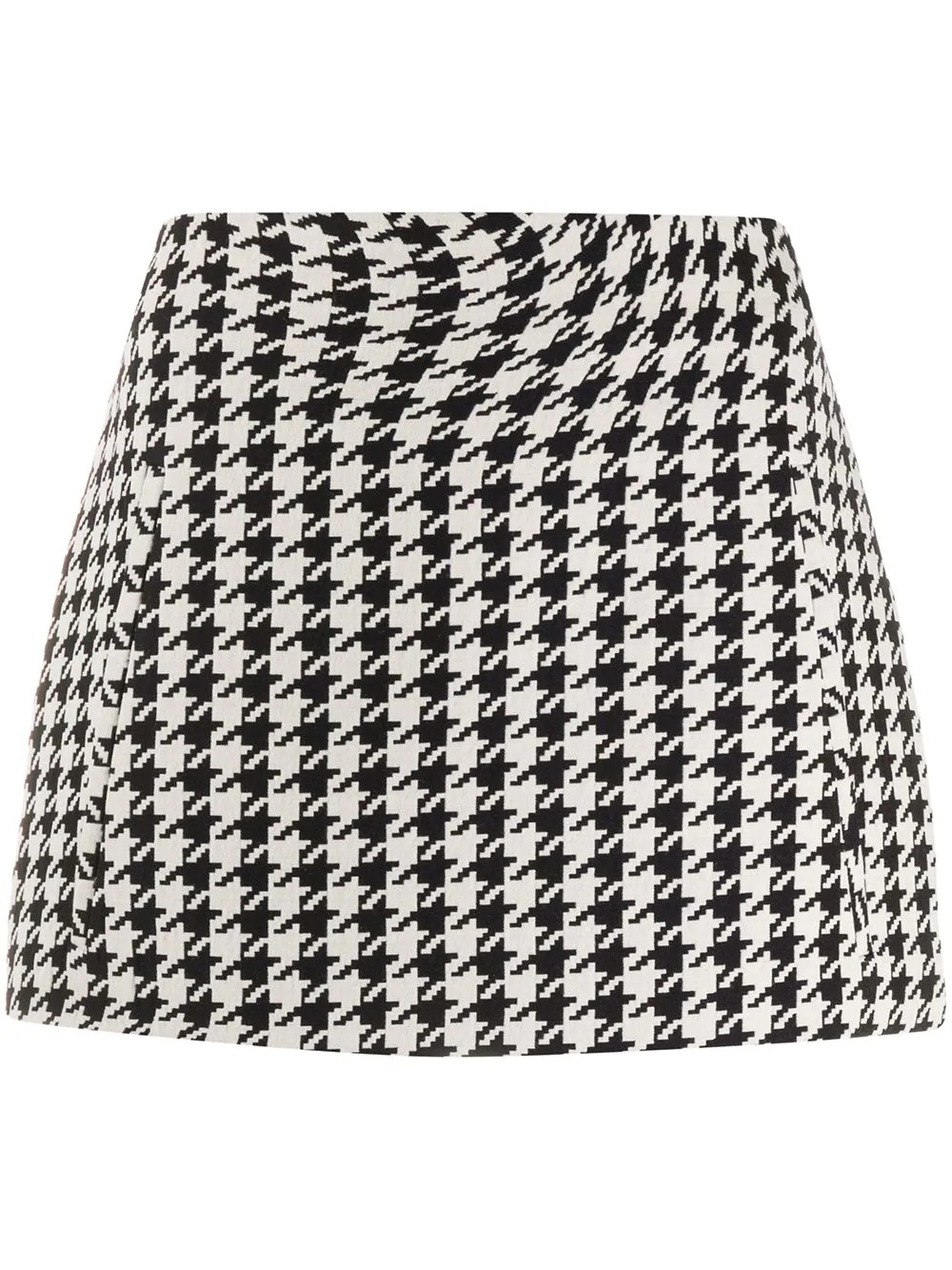 houndstooth mini skirt - 1