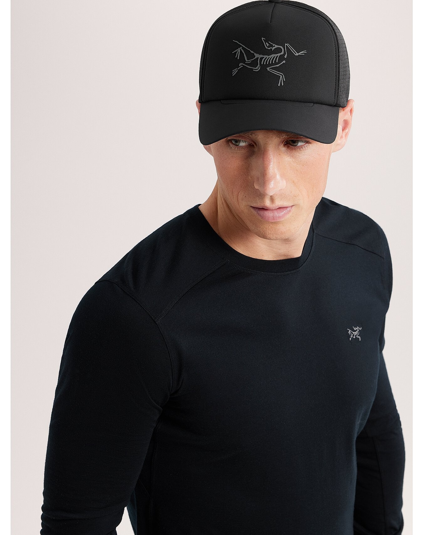 Bird Trucker Curved Brim Hat - 4