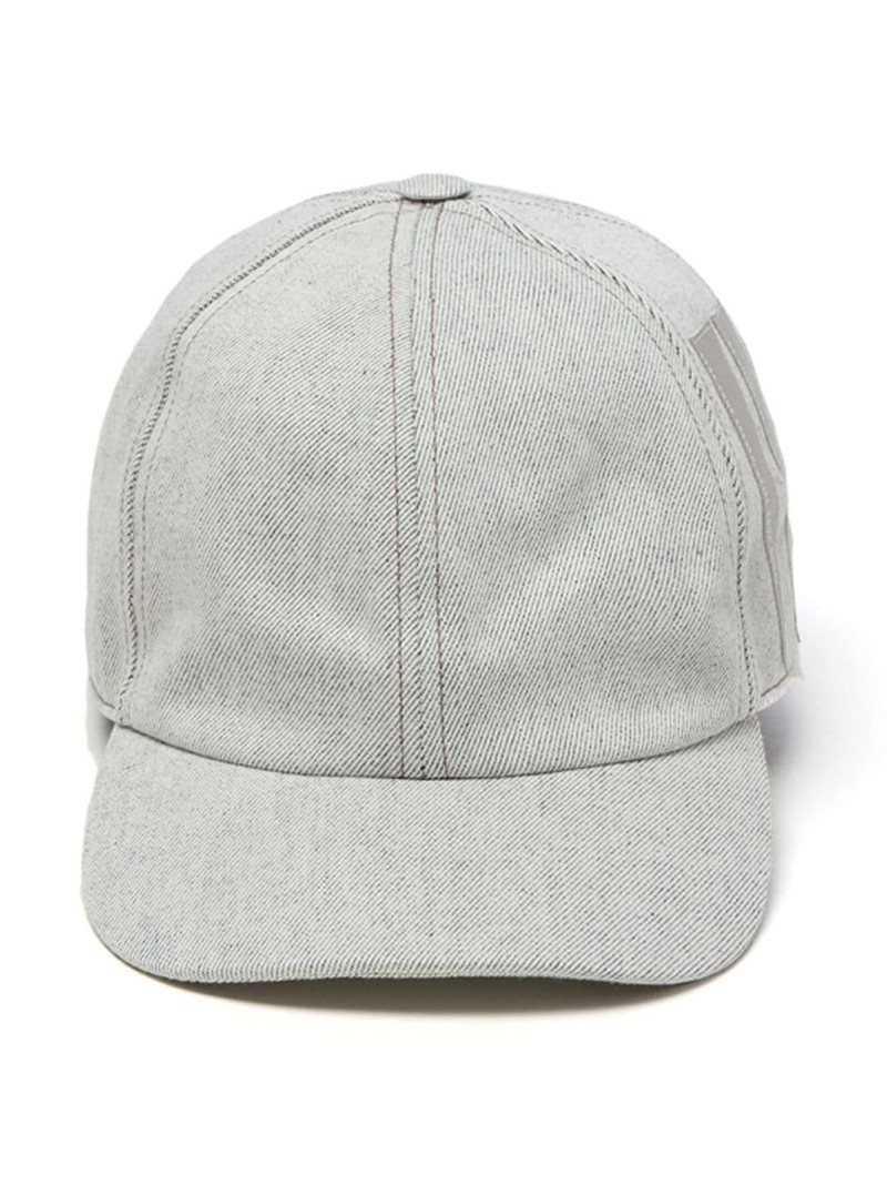 Rick Owens DRKSHDW logo-patch baseball cap outlook