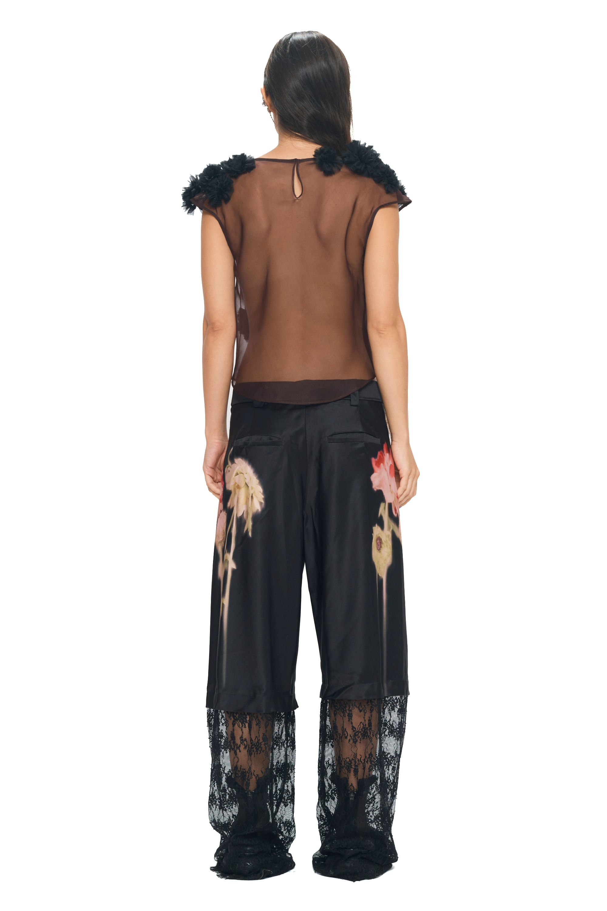 DEEP BROWN MEADOW PATH TOP - 3
