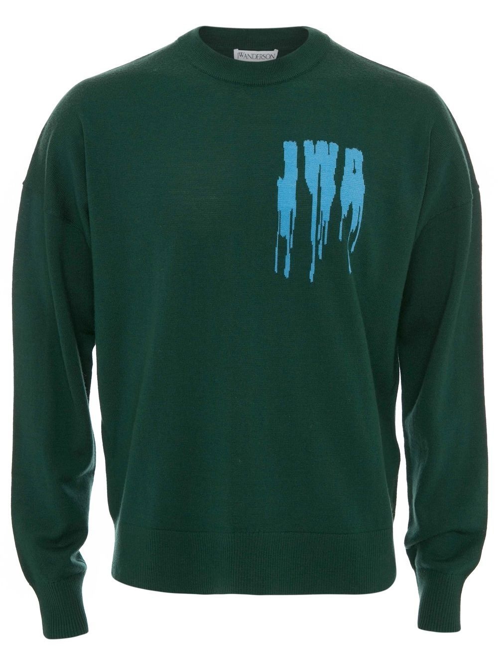 slime-logo crew neck jumper - 1