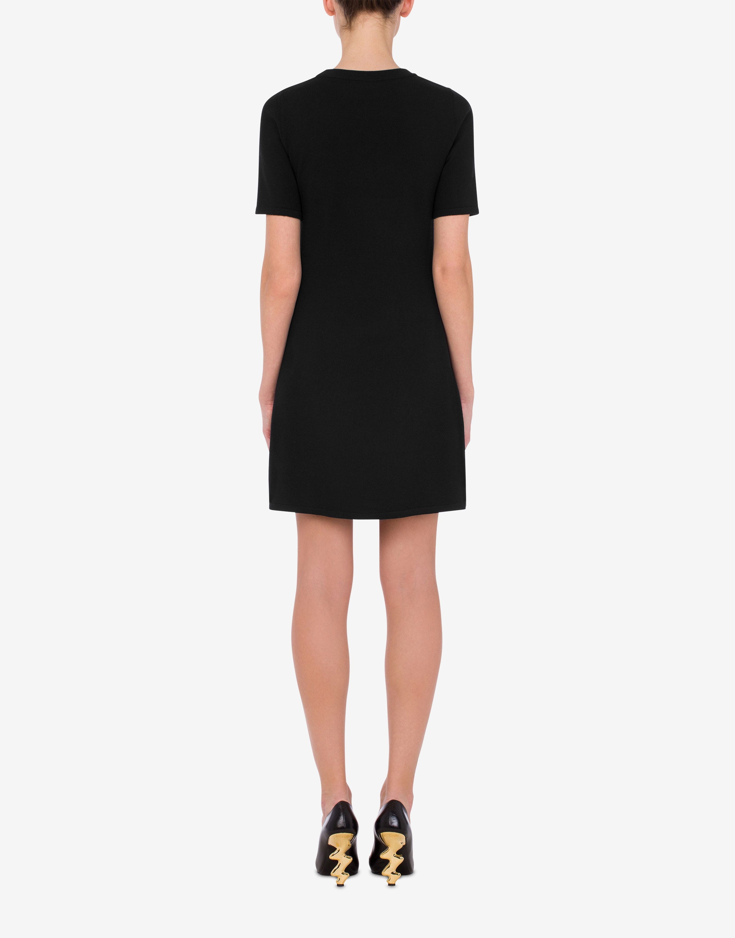 JEWEL TEDDY BEAR WOOL DRESS - 3