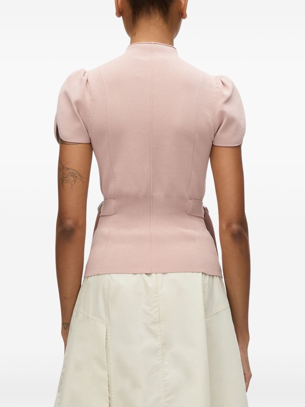 mock-neck top - 7