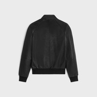 CELINE zipped blouson jacket in soft lambskin | REVERSIBLE
