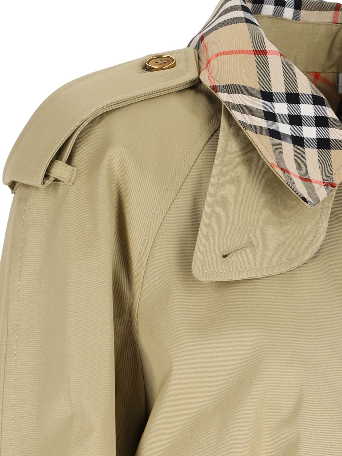 DOUBLE-BREASTED TRENCH COAT - 4