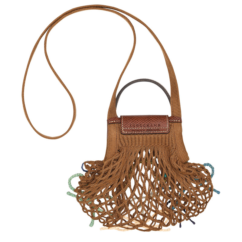 Le Pliage Collection Mesh bag Tobacco - Canvas 4