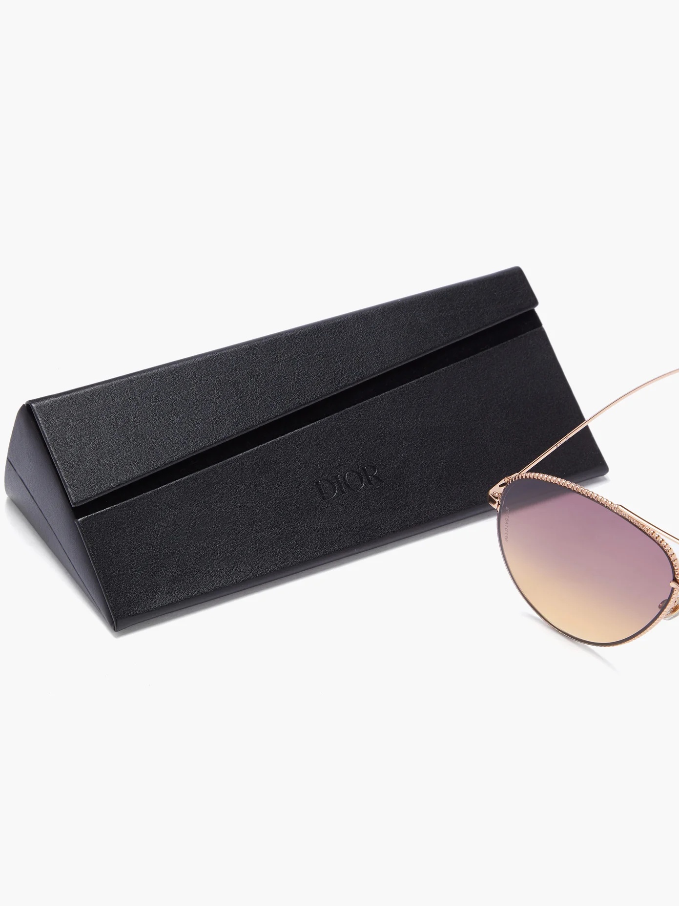 DiorSociety3 aviator metal sunglasses - 5